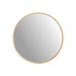 Modern Round Wall Mirror Aluminium Frame 969RG - 60cm Gold