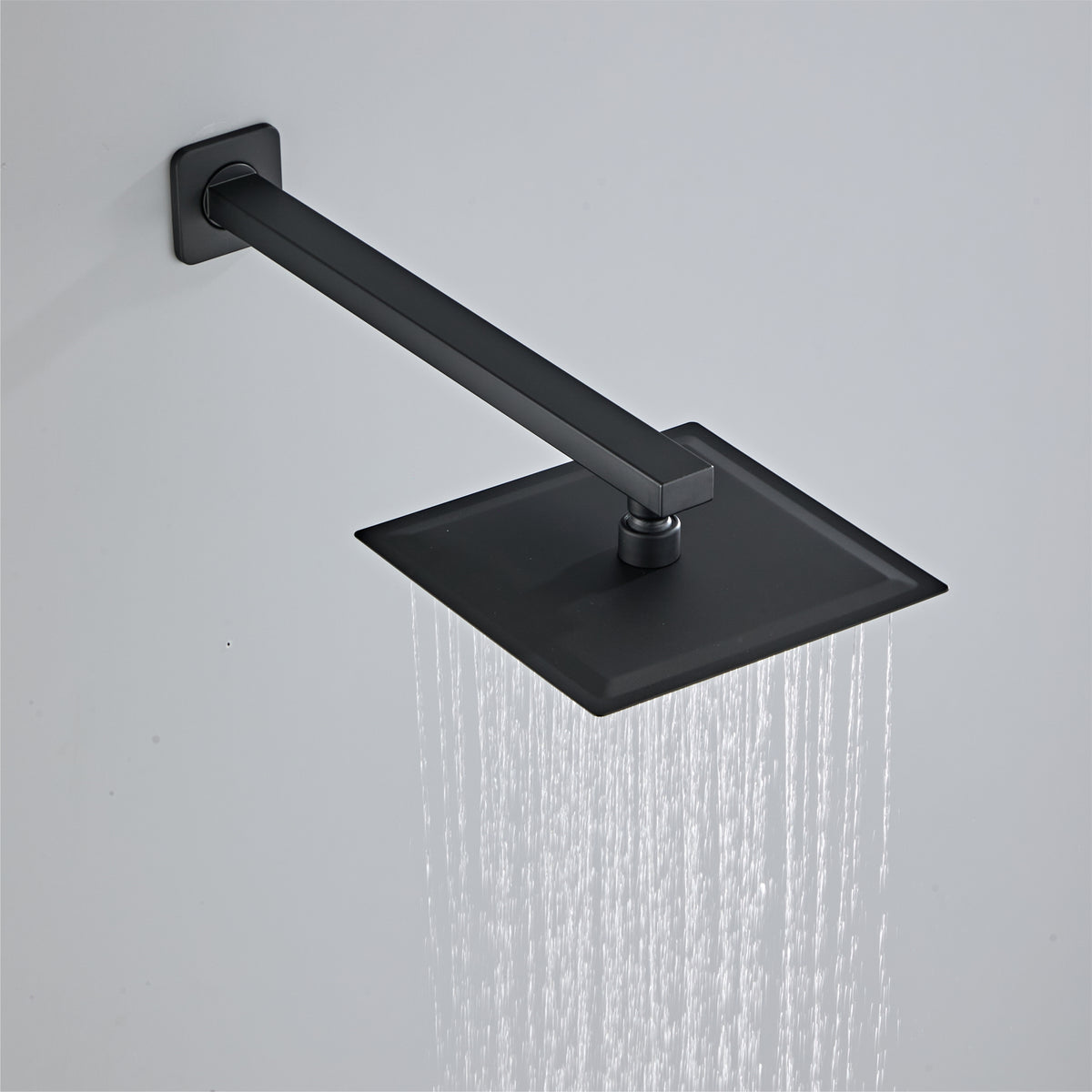 40CM Rectangular Shower Arm & 20CM Square Shower Head Set