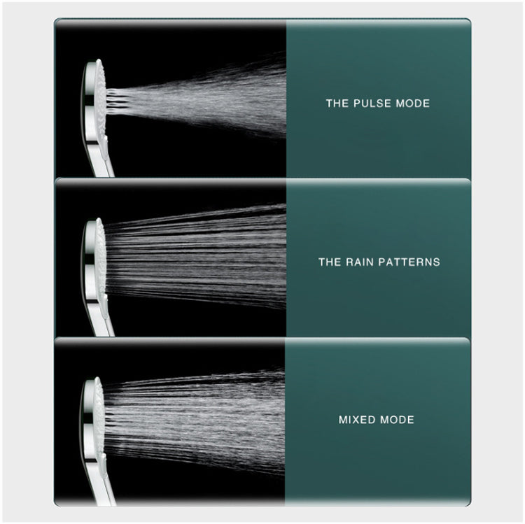 Chrome 3-Function Setting Hand Shower