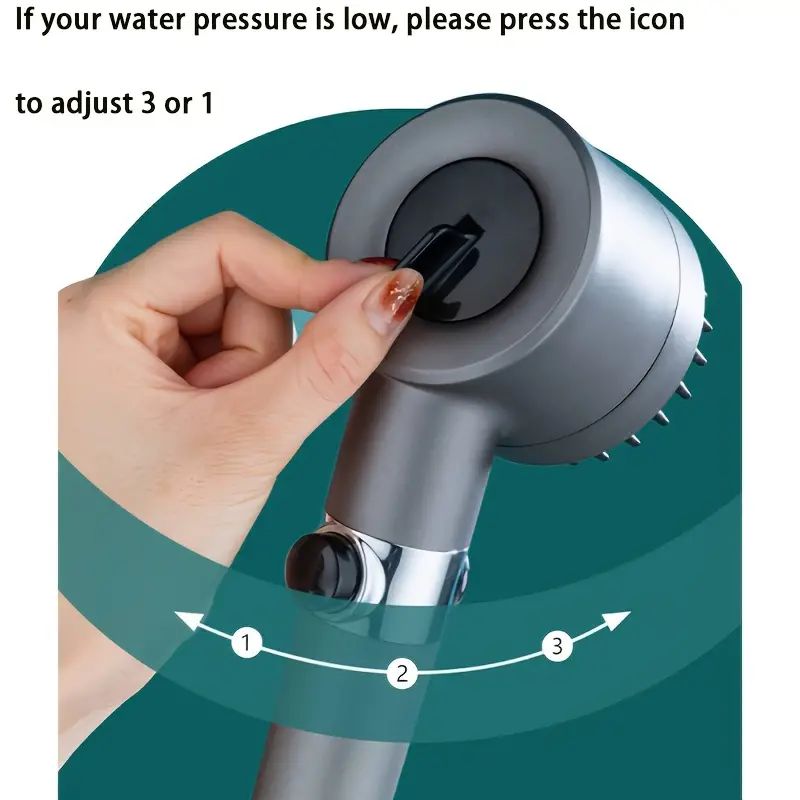 Bathroom Pressurized Handheld Shower Head