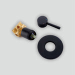 Black shower & and shower Arm & shower mixer A811B-A Set