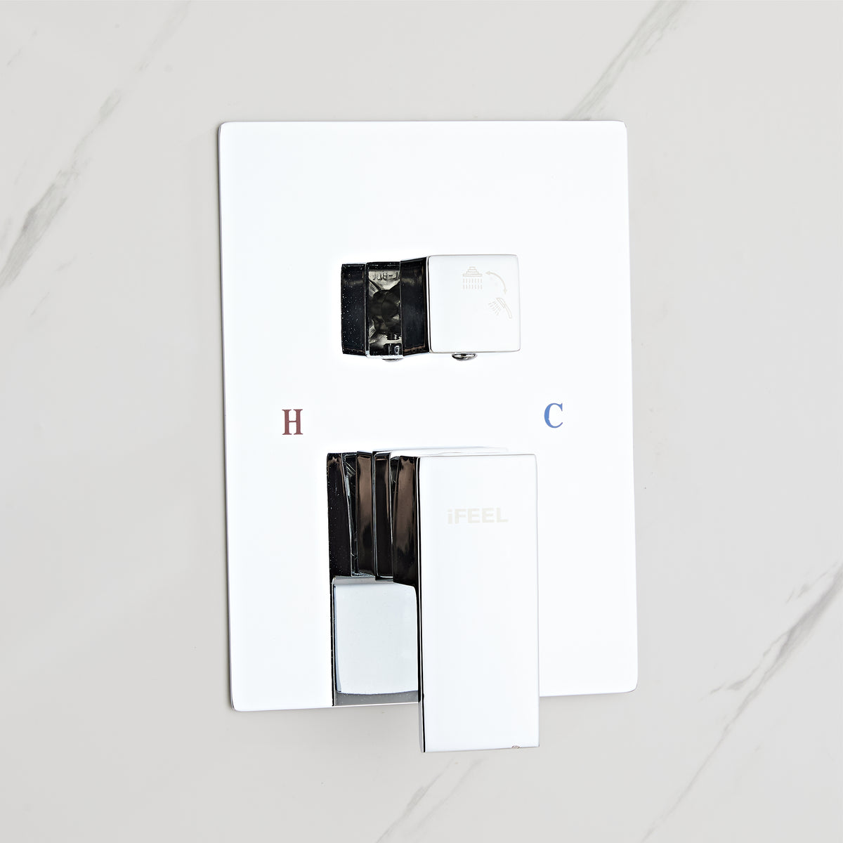 Concealed Bath/shower F-A822 Chrome