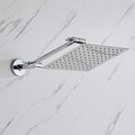 Angle adjustable showerhead kit 8"S Chrome A8SC