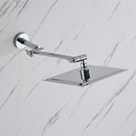 Angle adjustable showerhead kit 8"S Chrome A8SC