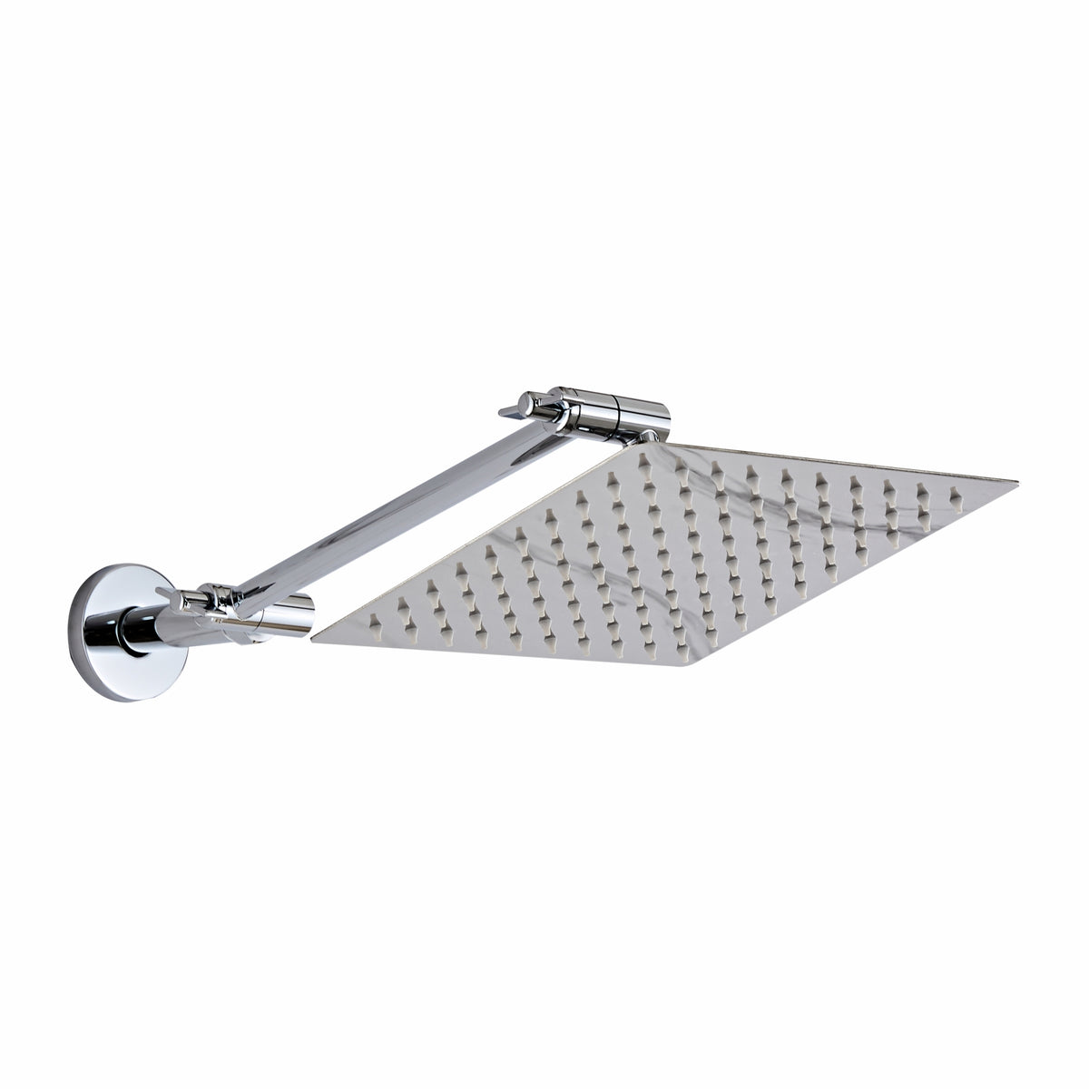 Angle adjustable showerhead kit 8"S Chrome A8SC