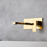 Wall Type Basin or Bath Mixer Tap AZ2151 Gold