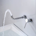 Wall Type Basin or Bath Mixer Tap AZ2152 Chrome