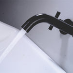 Wall Type Basin or Bath Mixer Tap AZ2153 Black