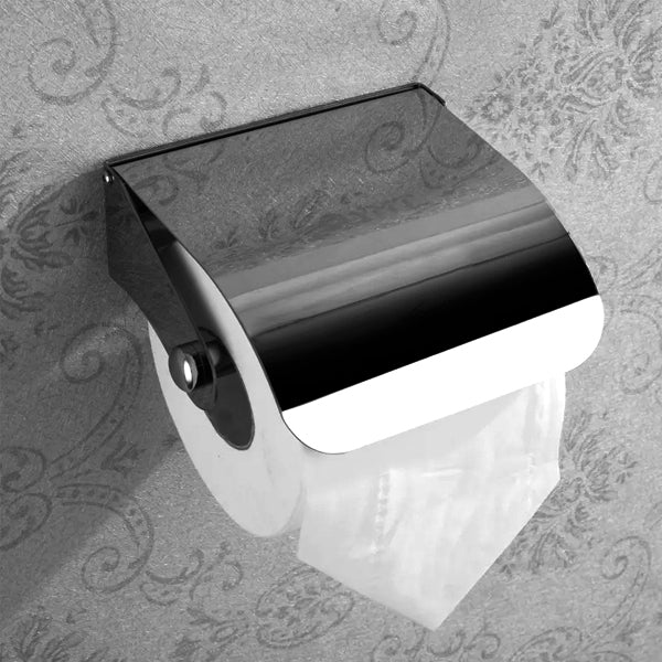 Silver Stainless Steel Toilet Paper Holder