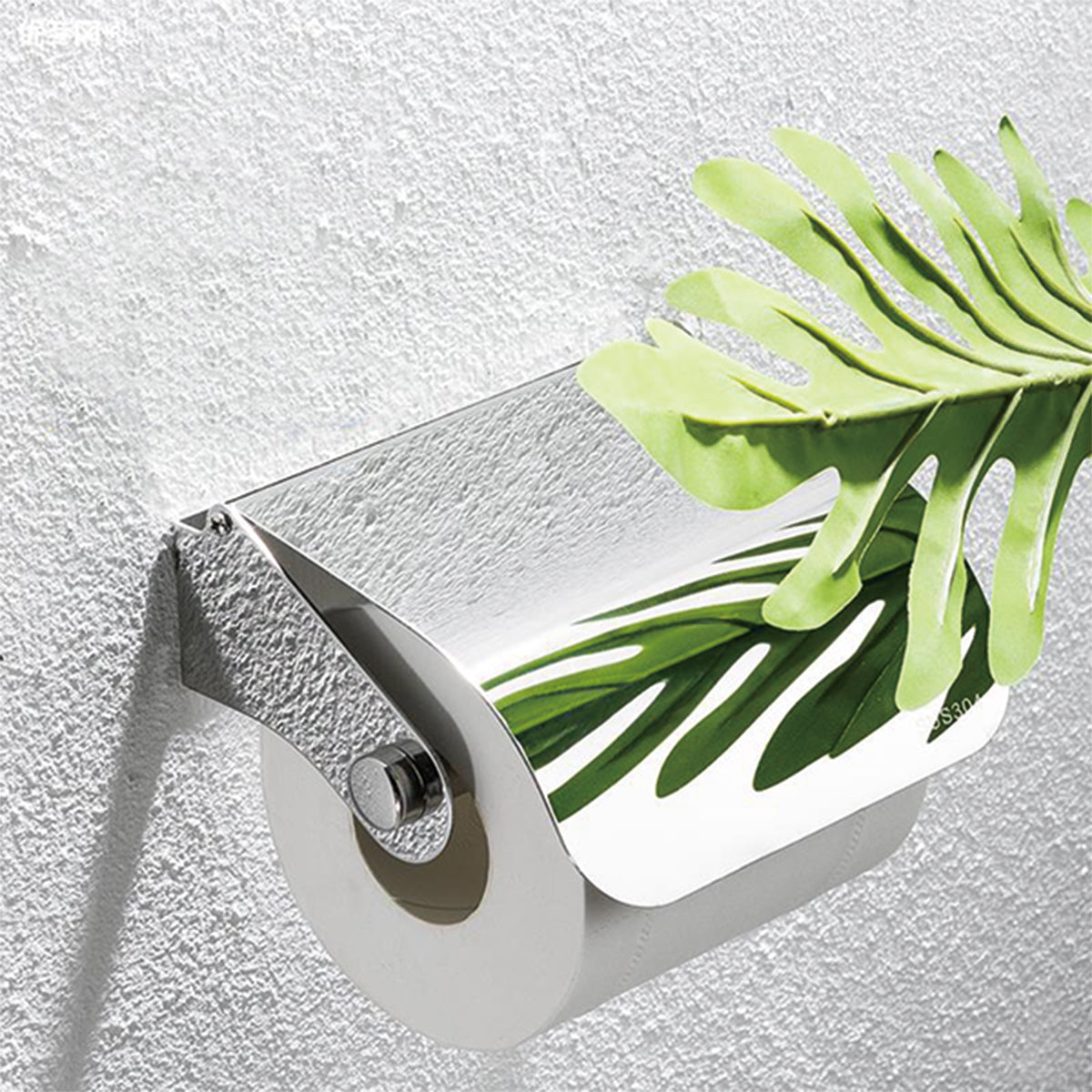 Silver Stainless Steel Toilet Paper Holder