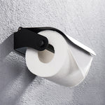 Bathroom Wall Mounted Toilet Paper /tissue/ Roll Holder -Black