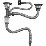Double Bowl Kitchen Sink Plumbing Kit D59