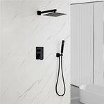 Shower Mixer Tap set F-A822B-A Black