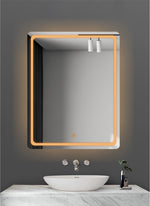 Rectangular Yellow Light Mirror LM16 70x90cm