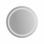 Round White Yellow Light Mirror 60cm