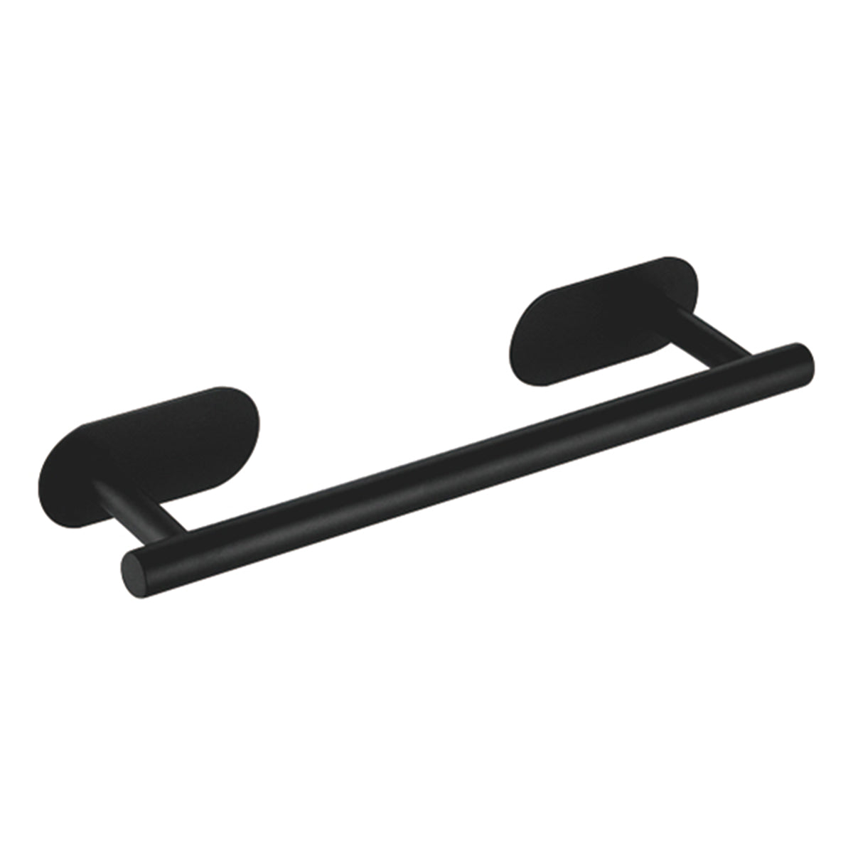 No drilling Wall Mounted Towel Rail Matte Black