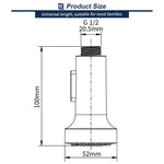 Taps Head Spray P1199 Chrome