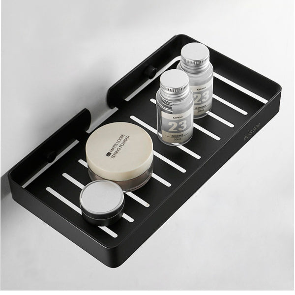 Matt Black Soap Dish Holder / Shower Shelf