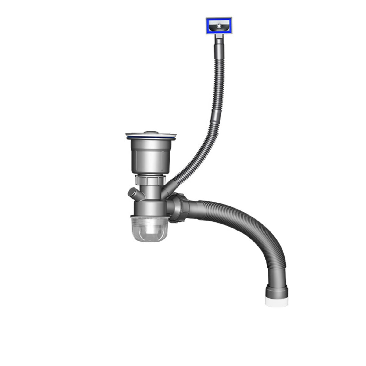Single Bowl Kitchen Sink Plumbing Kit S59