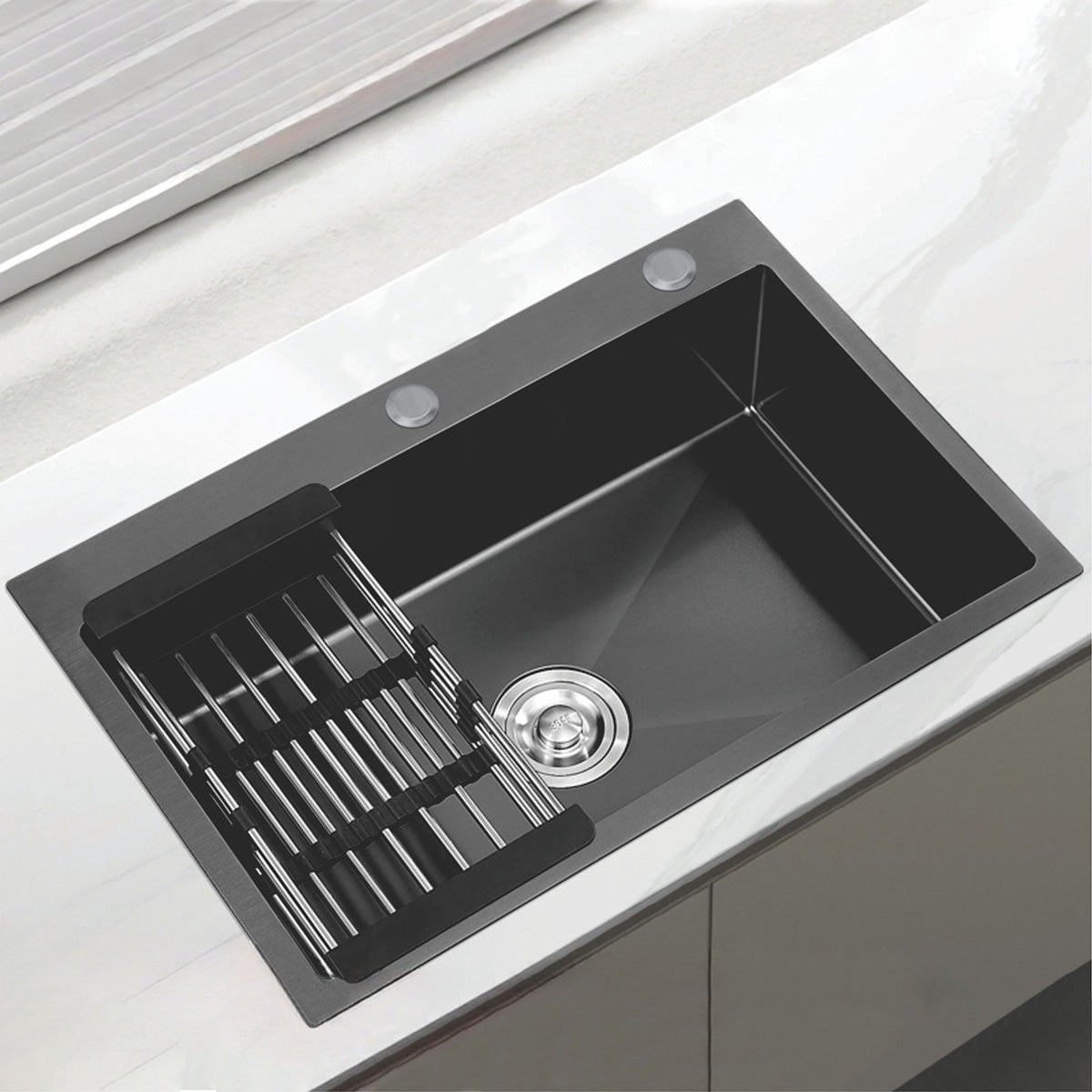Single Sink 6045DG Dark Grey
