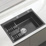 Single Sink 6045DG Dark Grey