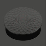 Ultra Modern Minimalistic Oval Swivel Design Shower Head