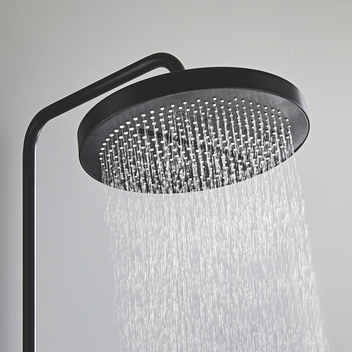 Rainfall Shower Heads W63 Black