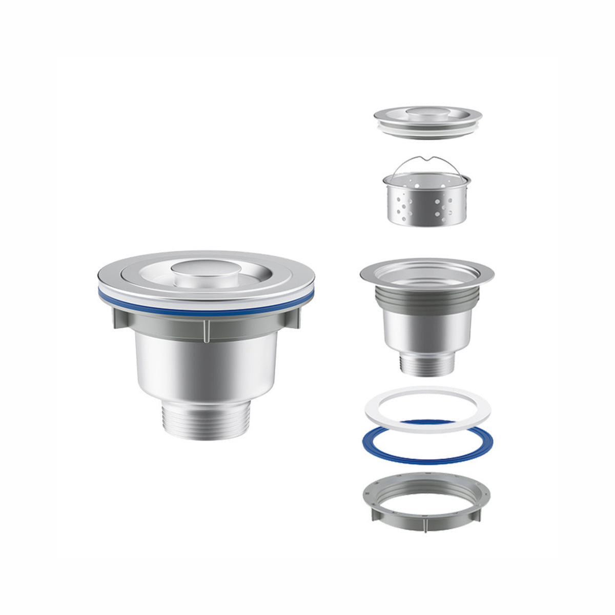 WG263 Kitchen Sink Strainer with