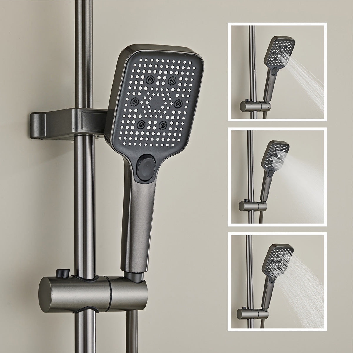 Modern Multifunctional LED Digital Display Shower System 033G