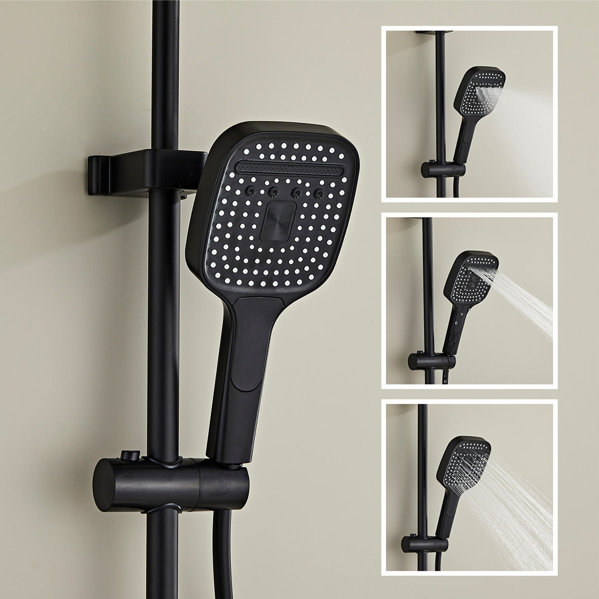 Modern Multifunctional LED Digital Display Shower System 035B
