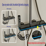 Modern Multifunctional LED Digital Display Shower System 035G