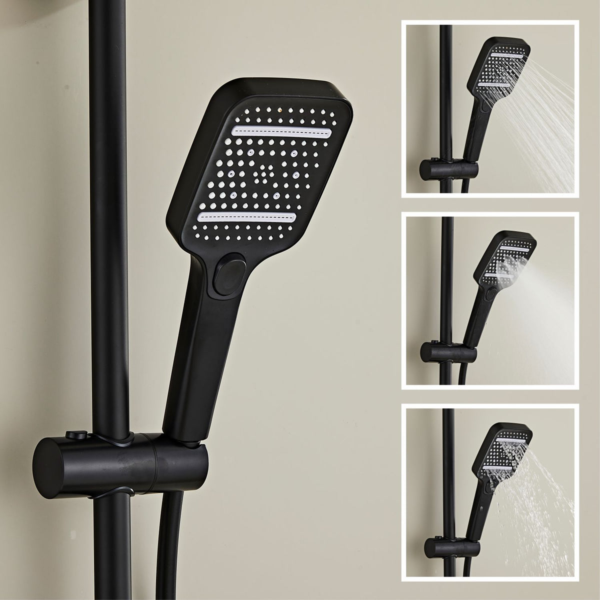 Modern Multifunctional LED Digital Display Shower System 036B