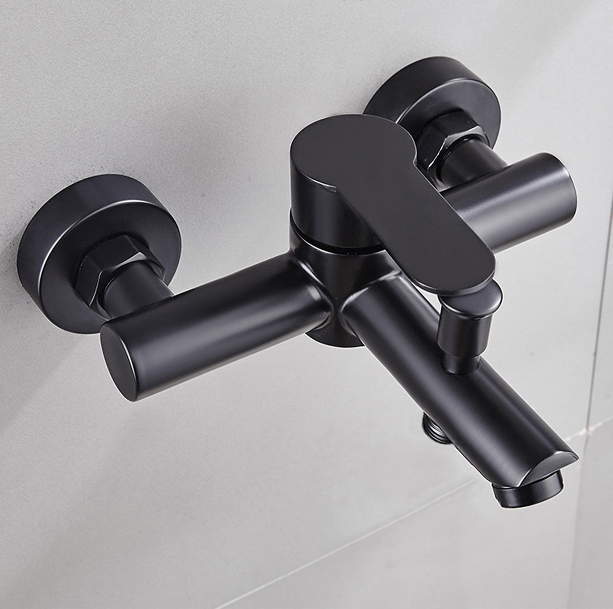 Shower Mixer 0830B-B set Black