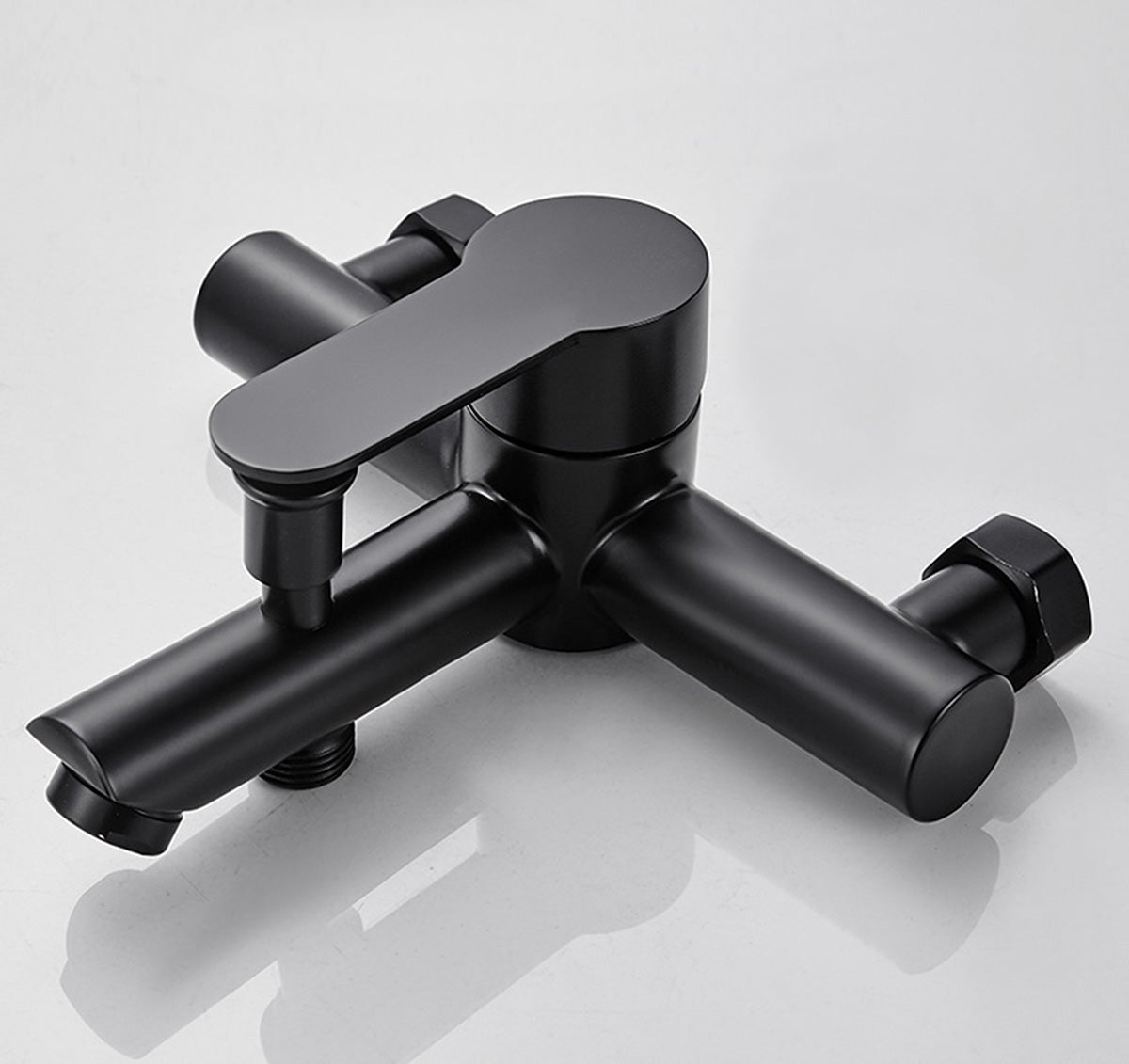 Shower Mixer 0830B-B set Black