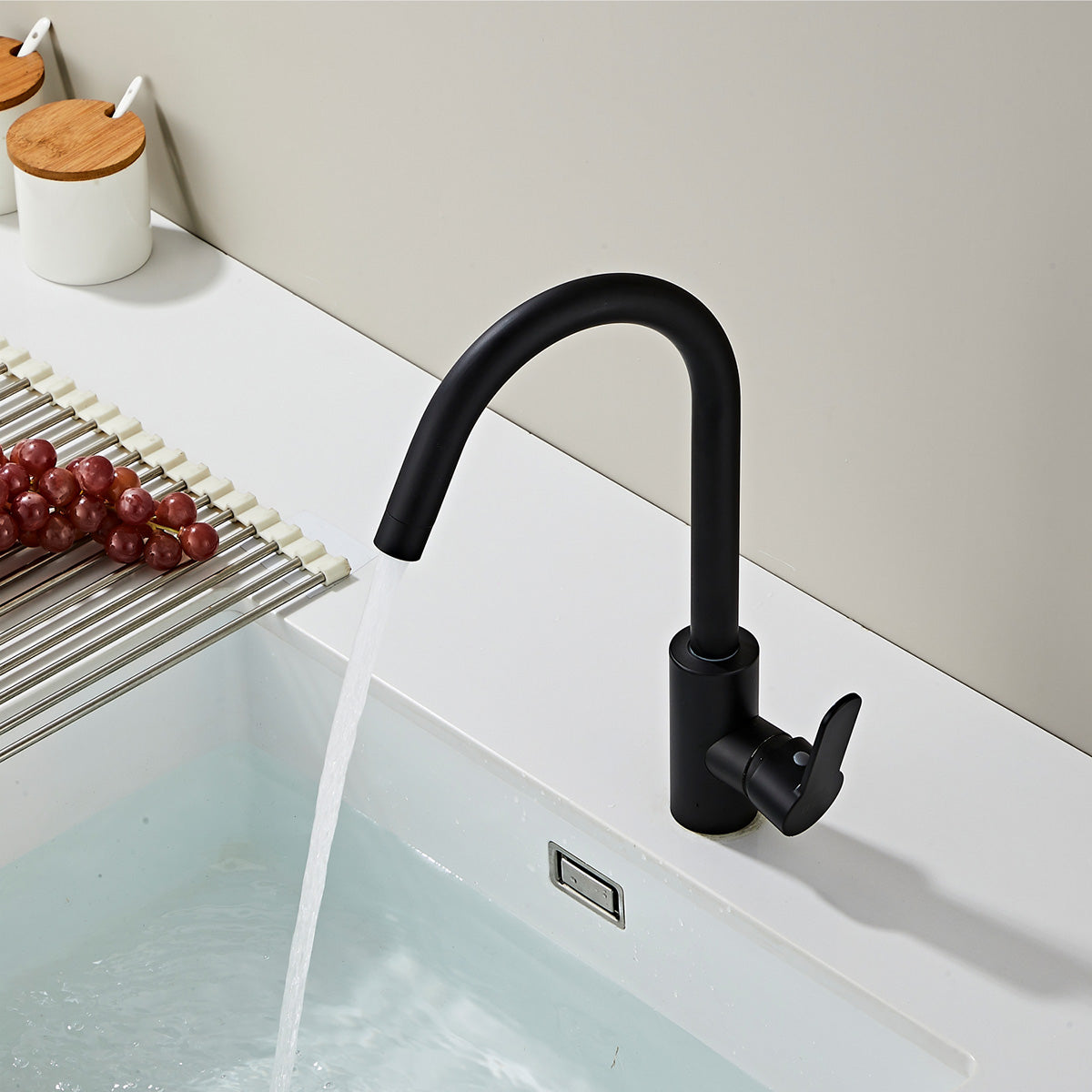 Basin & Kitchen Mixer_1230 Black