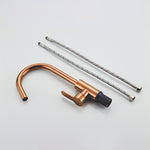 Basin & Kitchen Mixer_1230 Rose Gold