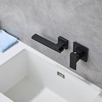 Wall Type Basin or Bath Mixer Tap AZ2155 Black