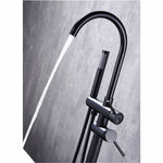 Freestanding Bath Mixer Tap F886 Black