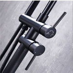Freestanding Bath Mixer Tap F886 Black