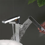 Square Freestanding Bath Mixer Chrome F889C