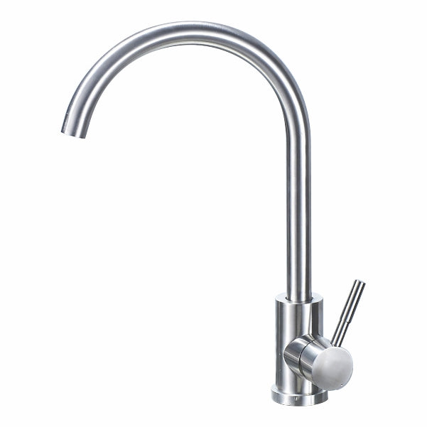 Kitchen Sink Tap Nickel round curved